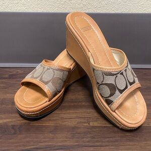 Coach Wedges Shoes size 6.5